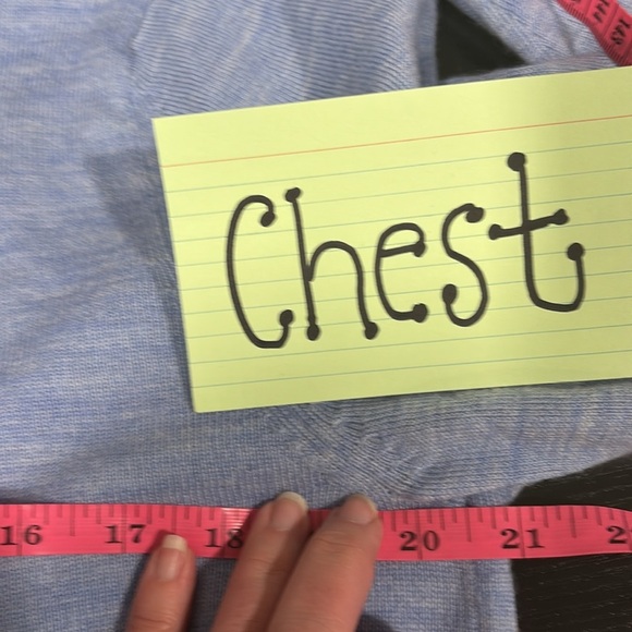 Turnbury 100% Extra Fine Merino wool light blue 1/4 button sweater size Medium - Picture 6 of 8